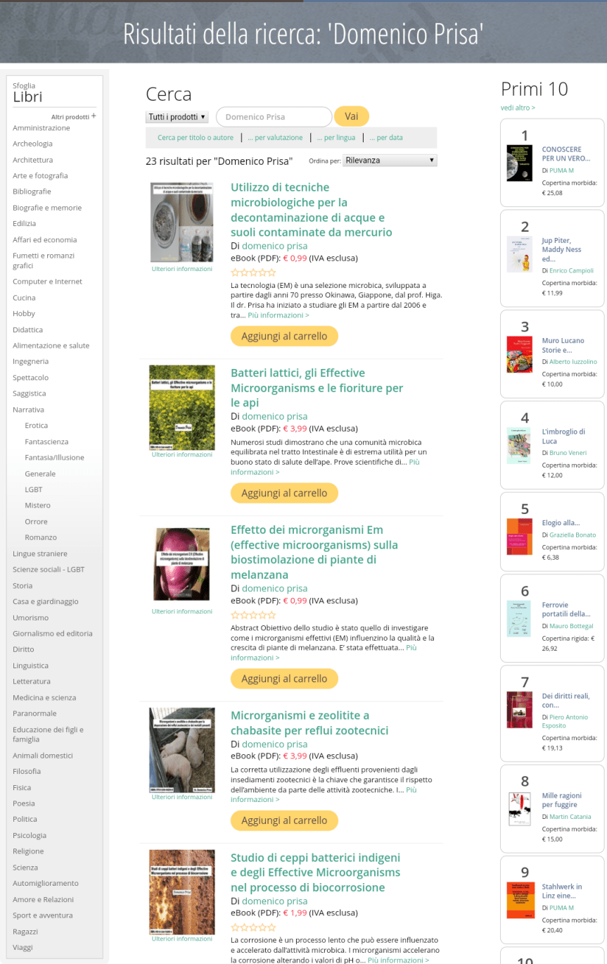 Micronaturale: I libri