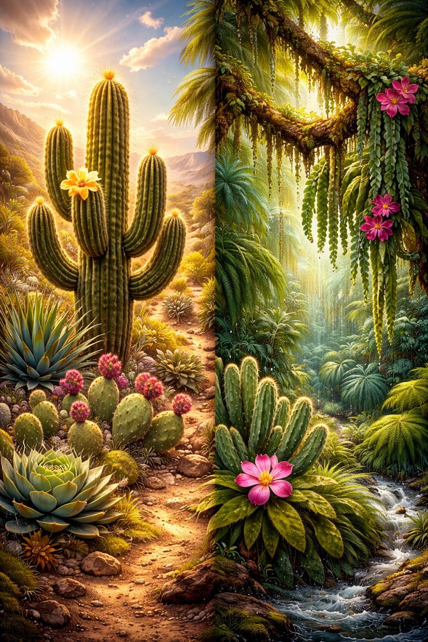 🌿 I cactus non sono piante del&nbsp;deserto