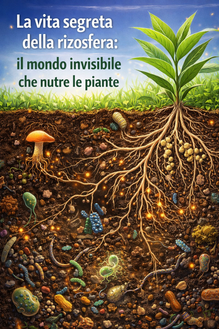 La vita segreta della rizosfera: il mondo invisibile che nutre le&nbsp;piante