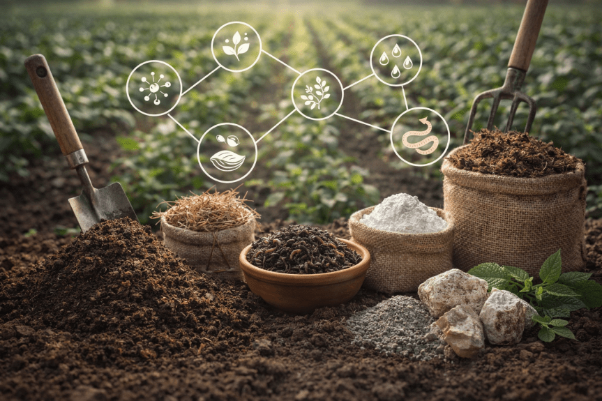 Ammendanti in agricoltura: il segreto per rigenerare e mantenere un suolo&nbsp;fertile