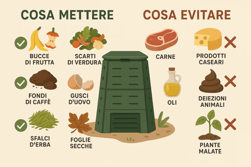 Come si prepara il compost: guida pratica e&nbsp;divulgativa