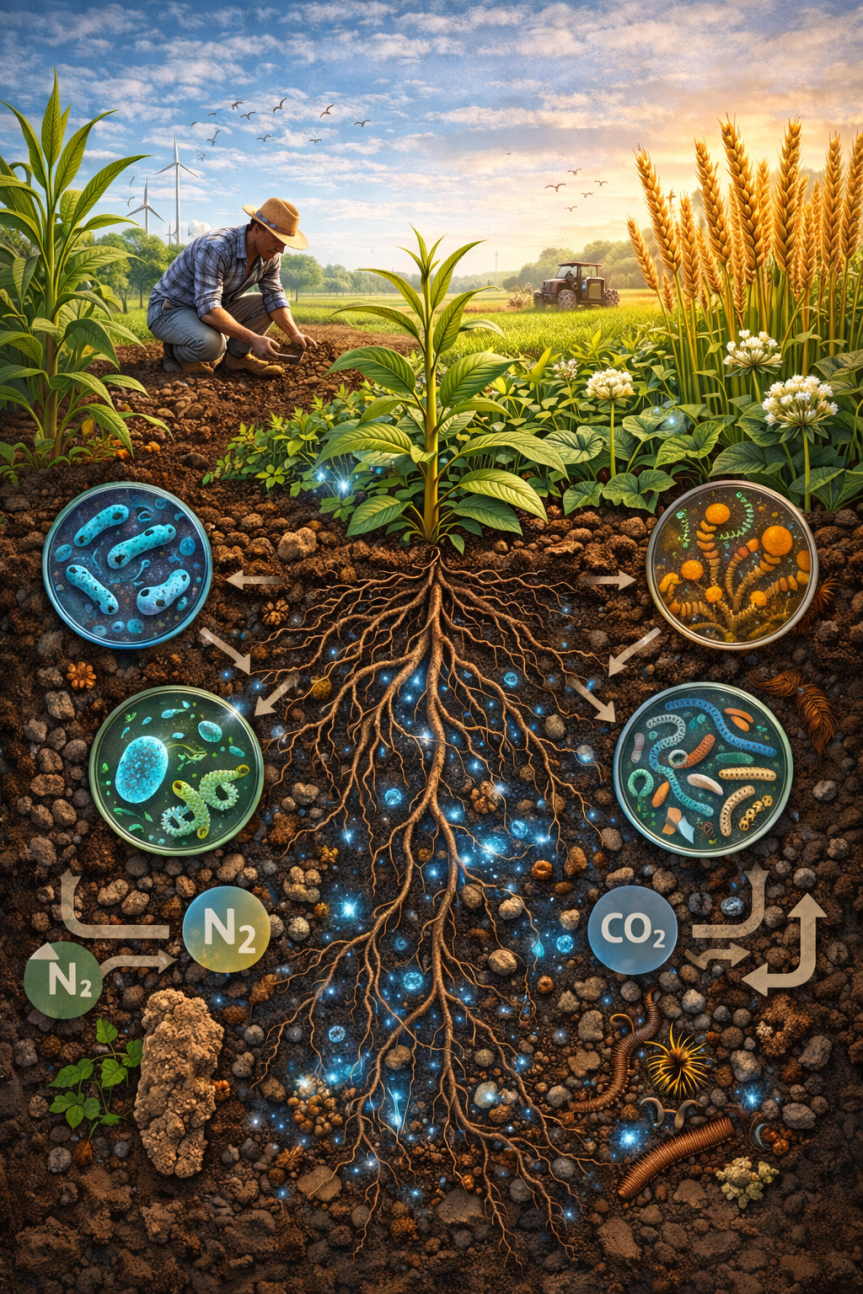 Microbiologia del suolo: perché è cruciale per il futuro dell’agricoltura
