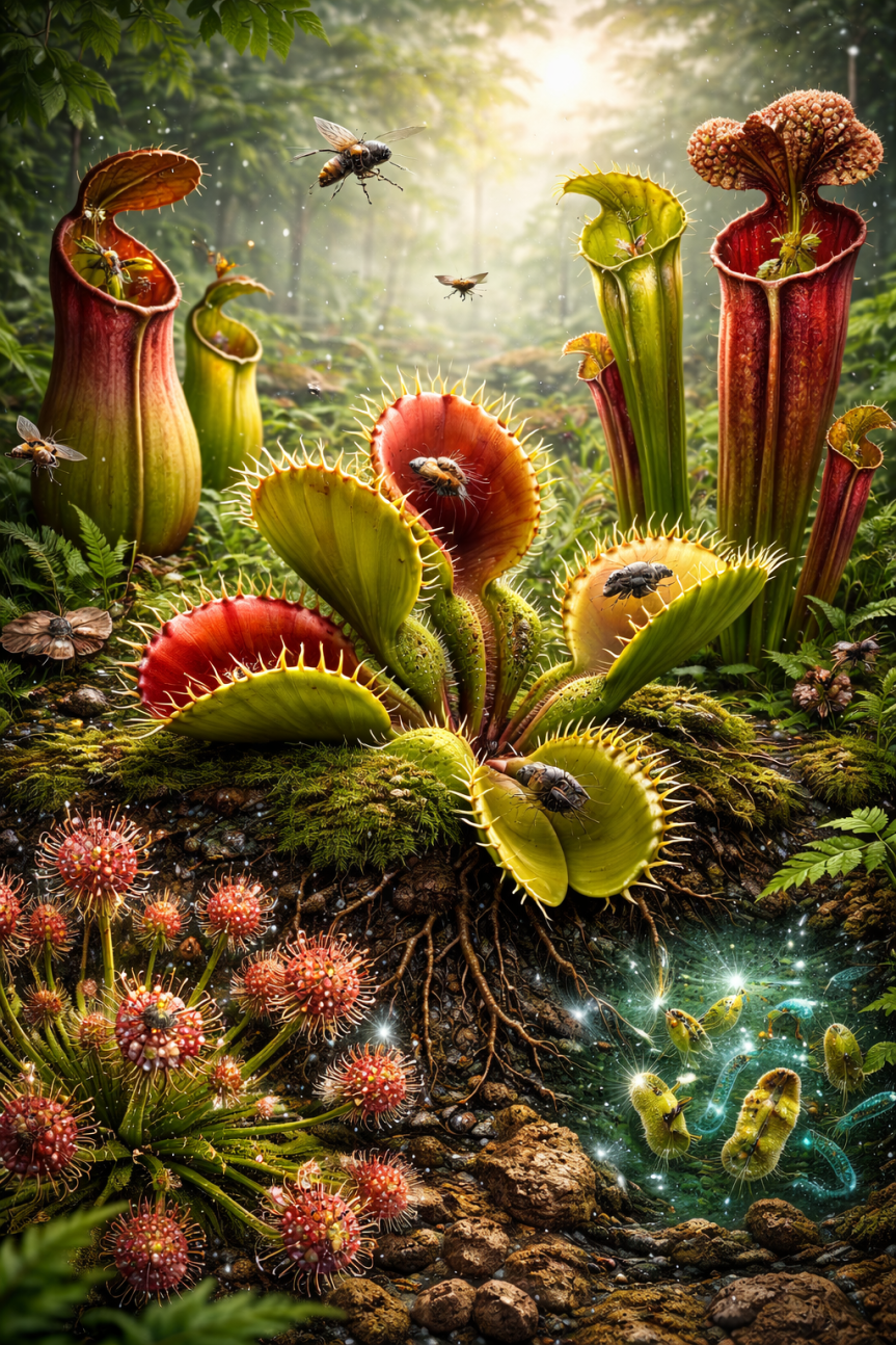 Le piante carnivore: predatori silenziosi del mondo&nbsp;vegetale
