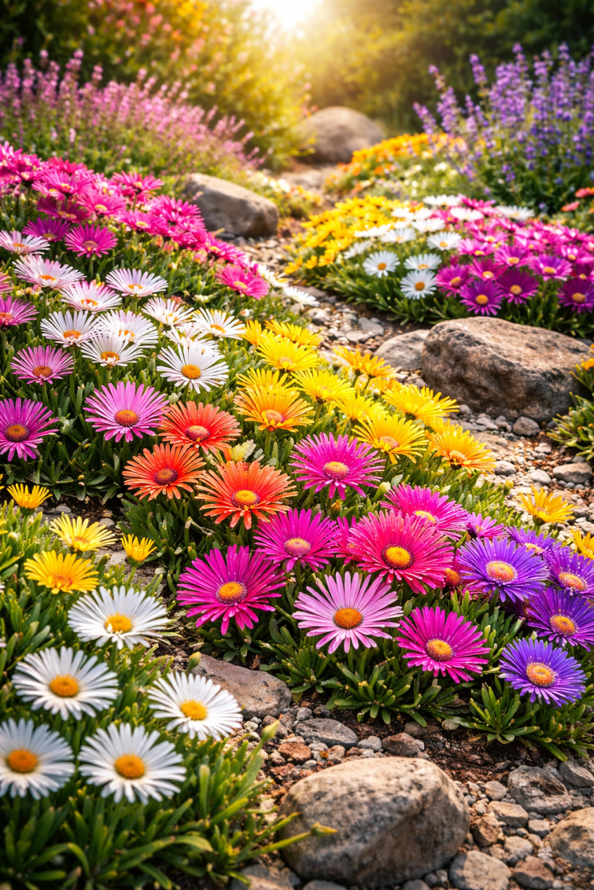 I mesembriantemi: gioielli succulenti tra sole, sabbia e&nbsp;colori