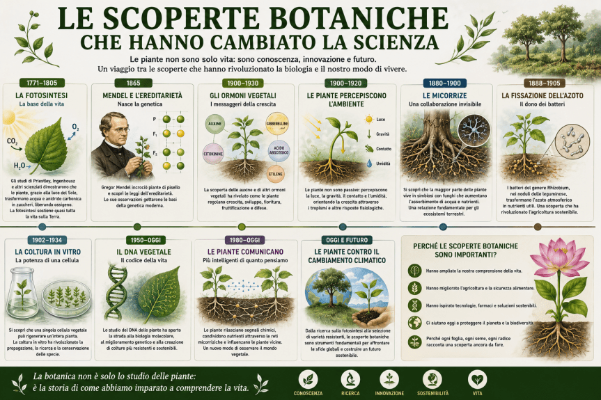 Le scoperte botaniche che hanno cambiato la scienza: quando le piante hanno rivoluzionato il nostro modo di capire la&nbsp;natura
